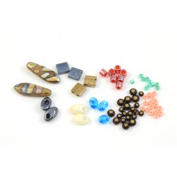 Seed beads and beading beads